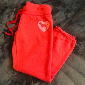 Victoria's Secret PINK Vintage Sweatpants in Red